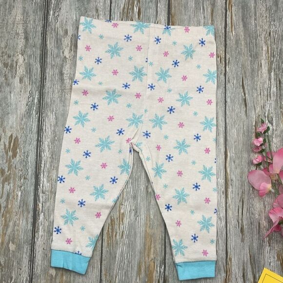 Disney Princess Snug Fit Pajamas Long & Short Sleeve 2, 2-Piece Sets Size 12M - Picture 7 of 14